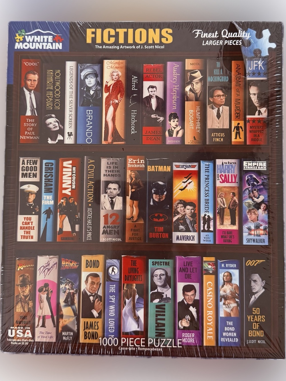 New White Mountain Puzzle, - “Fiction” The Amazing Artwork of J. Scott Nicol